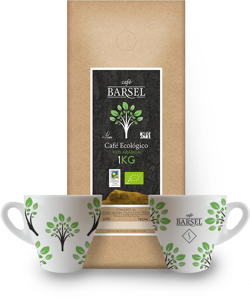 El Etiquetado Final Para El Envase De Papel Kraft Tiene - Coffee Cup (1732x1605), Png Download