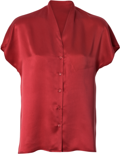 Blouse Red Png (600x600), Png Download
