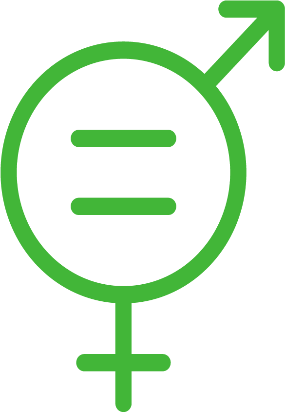 Icon Gender - Bigender Symbol (585x845), Png Download