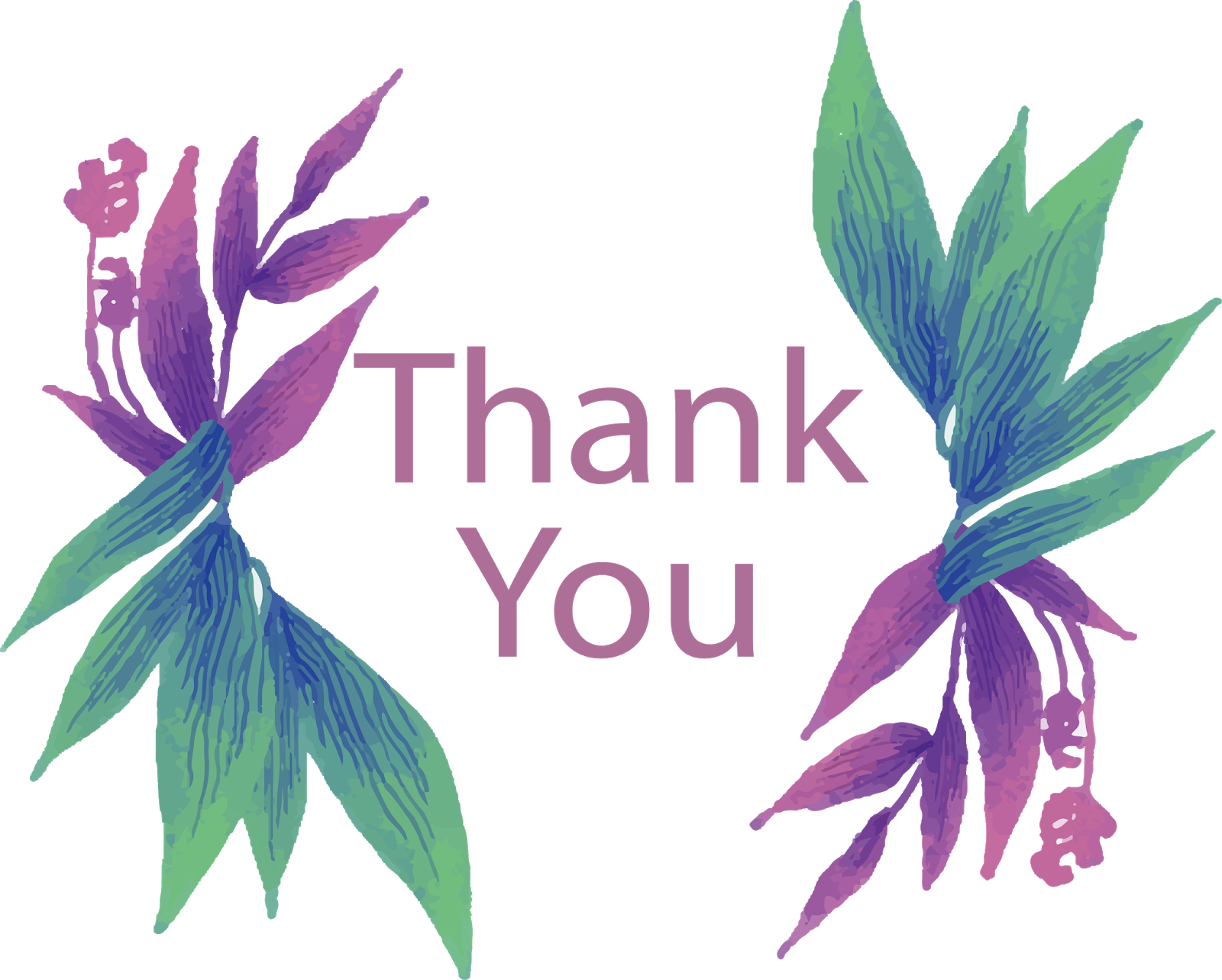 Download Thank You Png Icon - Png Thank You Free Vector - HD ...