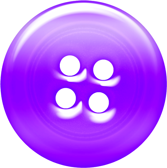 Picasa Web Albums - Purple Button Clipart (576x576), Png Download