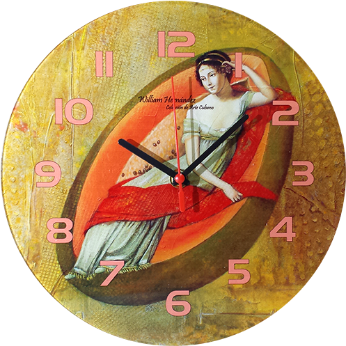 Wall Clock, William Hernández Silava - Illustration (800x800), Png Download