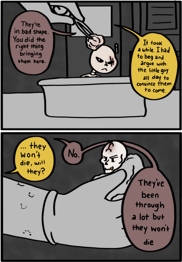 I Guess These Bitty Comics Might Be Me Playing With - Cartoon (940x1280), Png Download