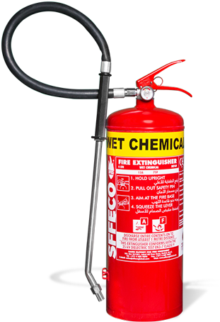 Wet Chemical Fire Extinguishers - Cylinder (900x494), Png Download