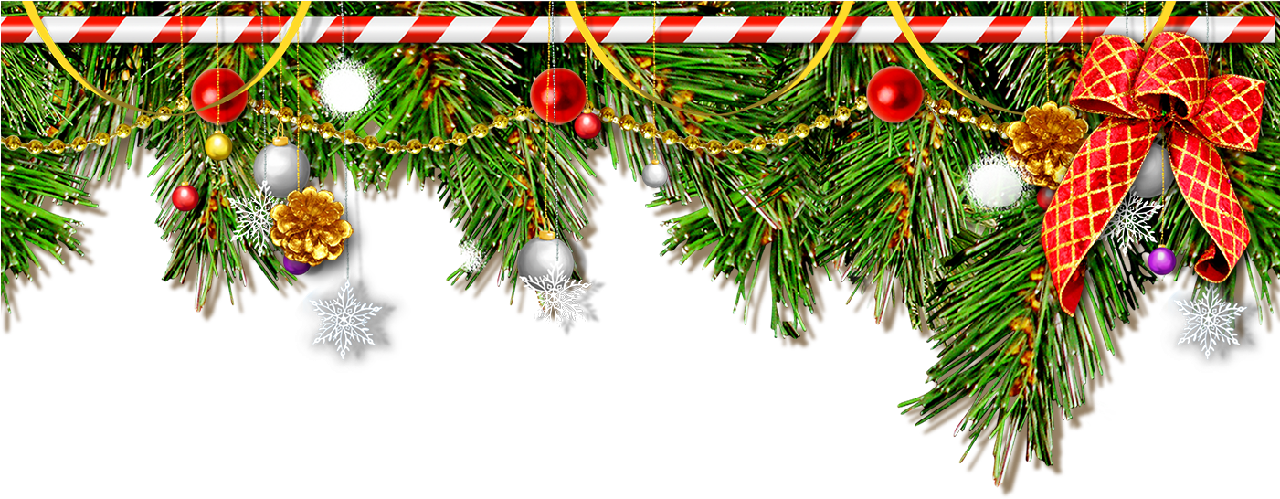 Learning About Christmas Traditions - Christmas Tree Background Png (1400x558), Png Download