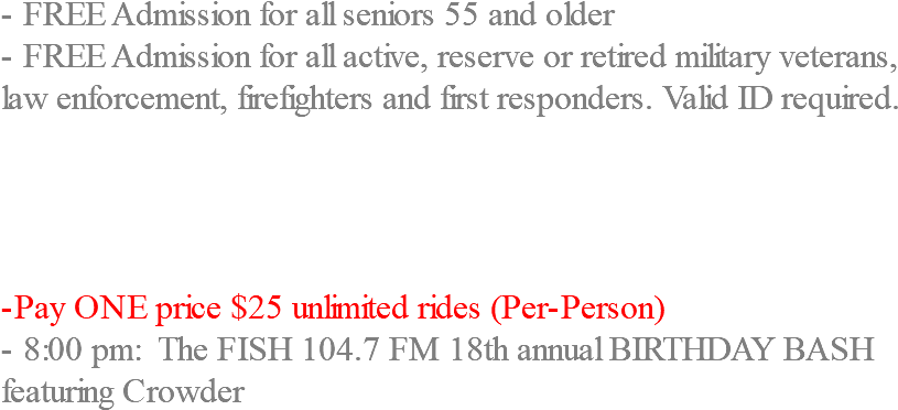 Free Admission For All Seniors 55 And Older - Say Sorry A Million Times (888x400), Png Download