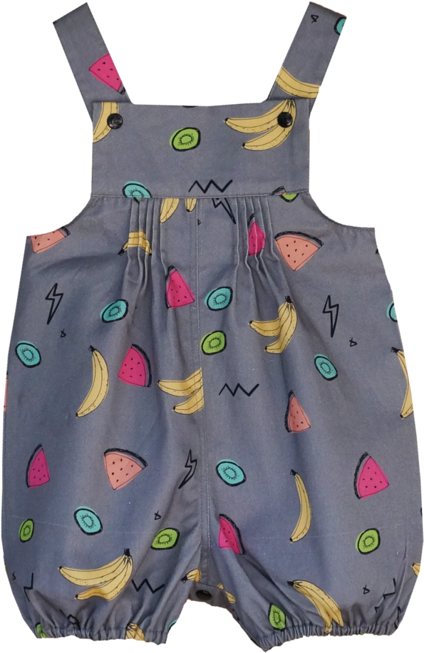 'fruit Salad' Overalls - Grape (1024x1024), Png Download
