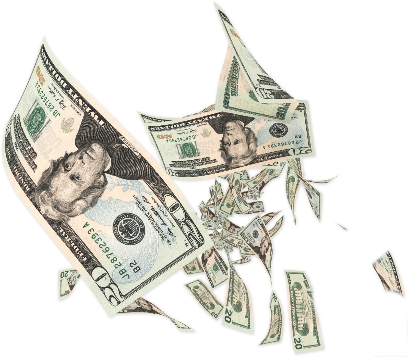 Cash (1666x1458), Png Download