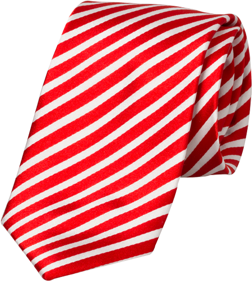 White And Blue Striped Tie (600x600), Png Download