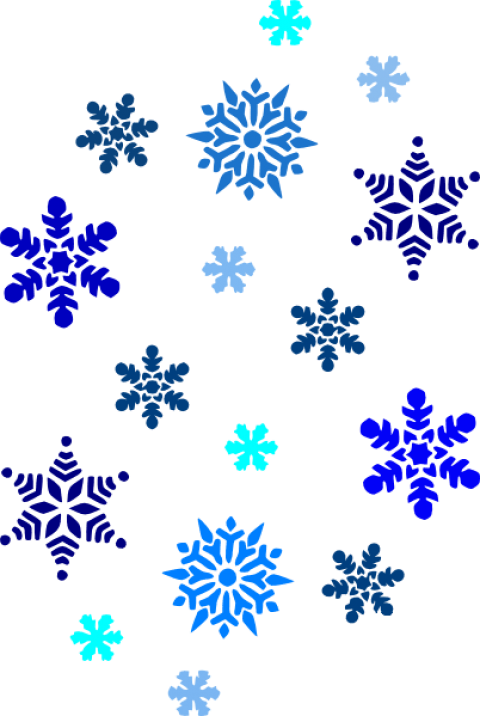 Download Snowflakes Png Images Background - Winter Clip Art (480x716), Png Download