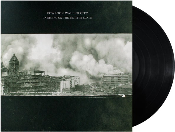 Gambling On The Richter Scale Vinyl Lp - Monochrome (600x600), Png Download