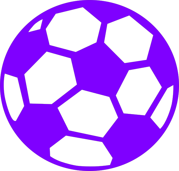 Blue Soccer Ball Clipart (600x571), Png Download
