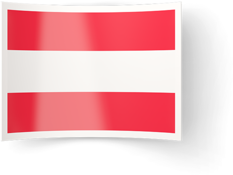 Austria Visa - Flag (640x480), Png Download
