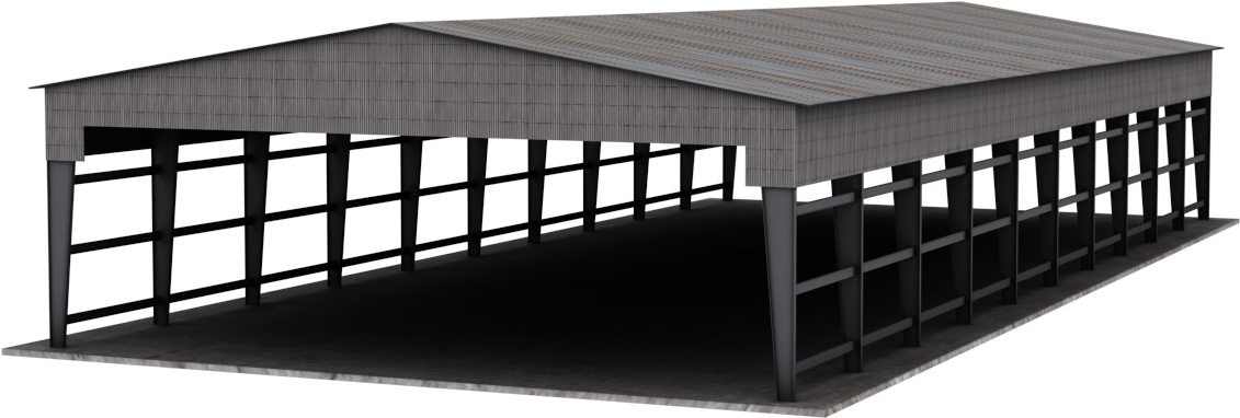 Jr Open Steel Shed - Cage (1920x1080), Png Download