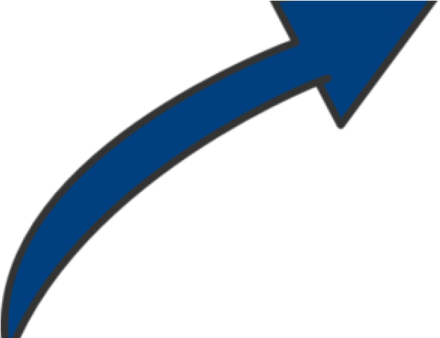 Arrow Clipart Curved (640x480), Png Download