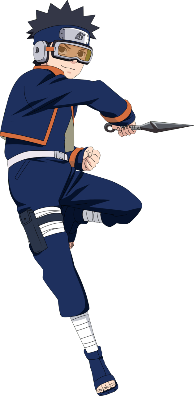 Obito Png (627x1275), Png Download