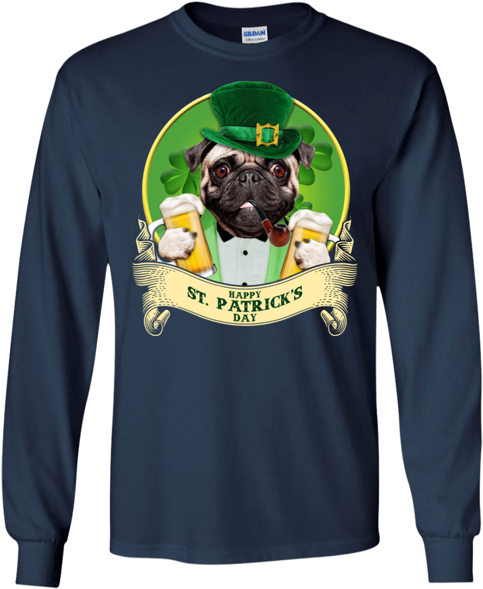 Nice Pug T Shirts - T-shirt (1155x1155), Png Download