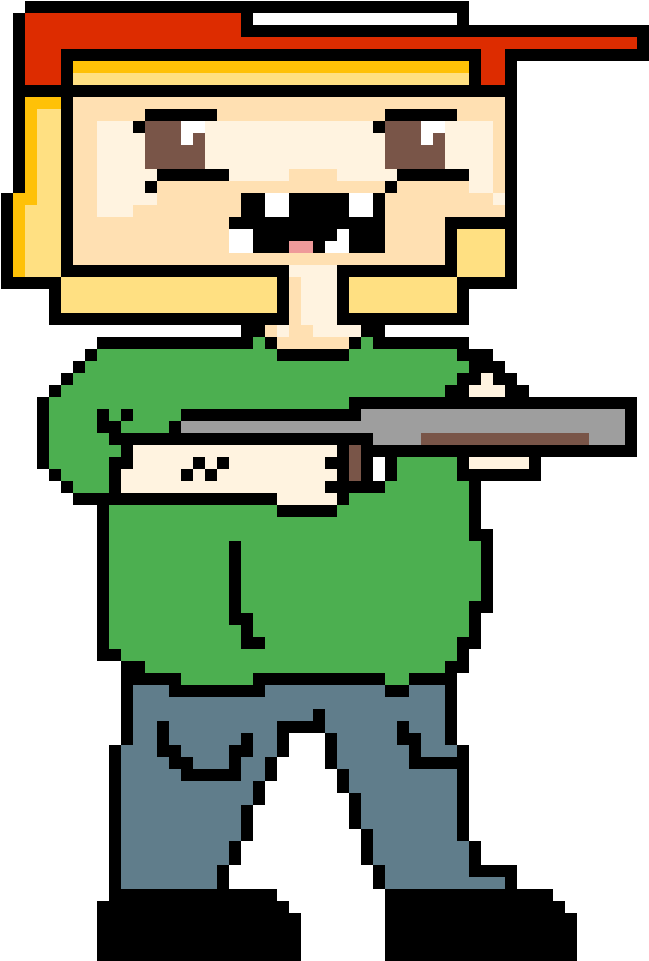 Redneck - Cartoon (1200x1200), Png Download