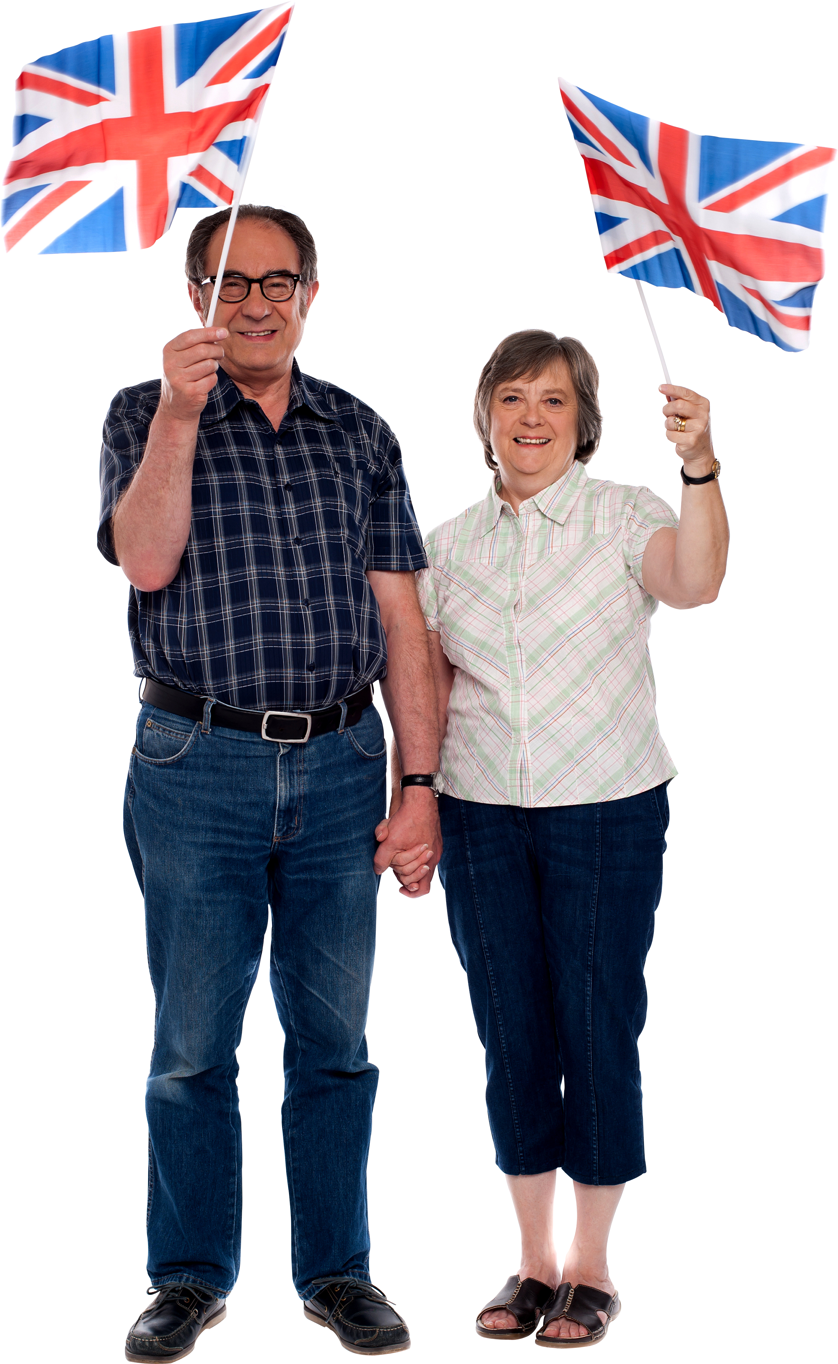 Old Couple - Flag Of The United States (3280x4985), Png Download