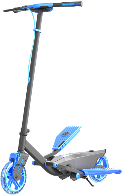 Neon Flyer Stepper Scooter (466x700), Png Download