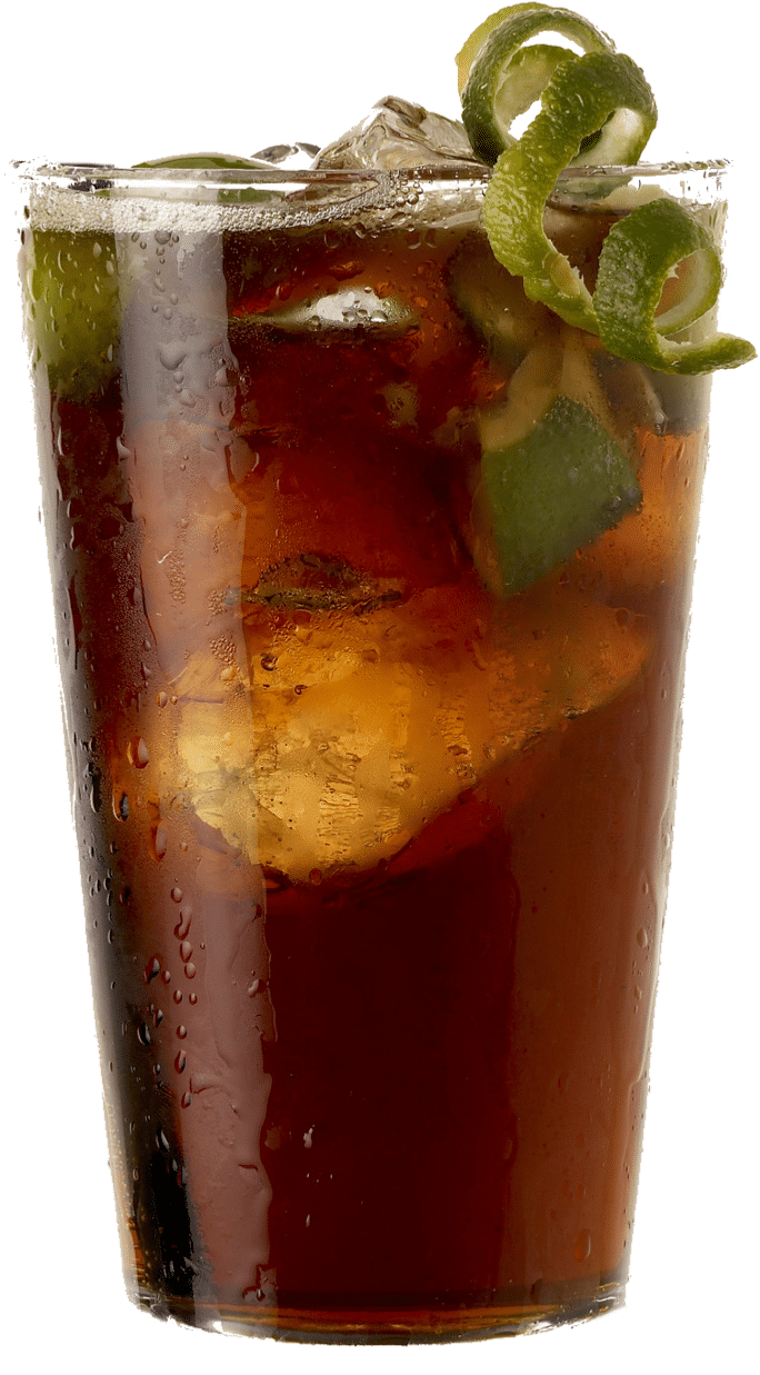 Mixed Drink Glow - Cuba Libre (750x1355), Png Download