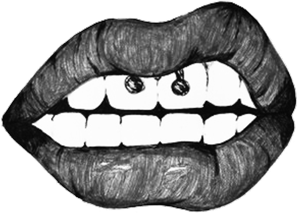Mouth Sticker - Para Fondo De Pantalla Bonitos (1024x1024), Png Download