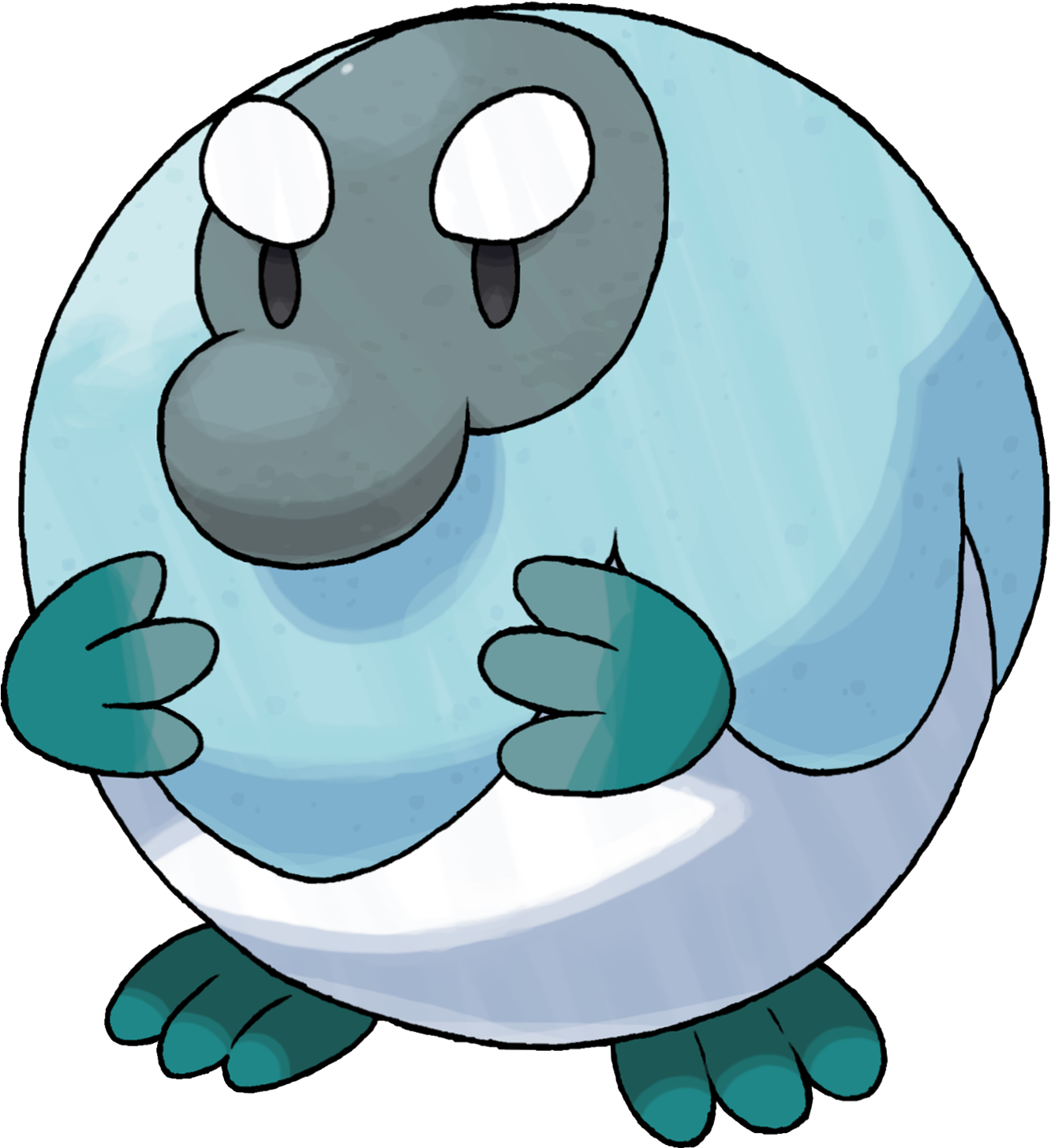 Yzu4mfq - Pokemon Snome (1470x1470), Png Download