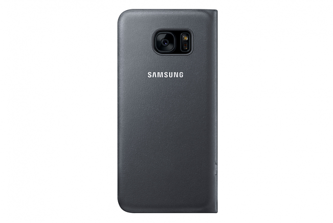 Official Samsung Galaxy S7 Edge Led Cover - Smartphone (650x650), Png Download