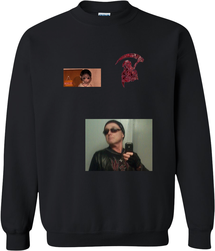 Image Of Dying Old People Want 2 B Cool As Well - Sweatshirt (1000x1000), Png Download