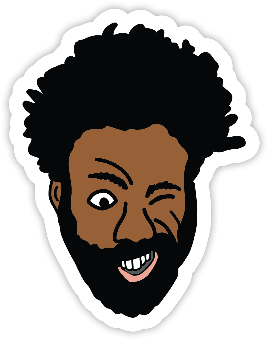 Wink Face Sticker (1200x1200), Png Download