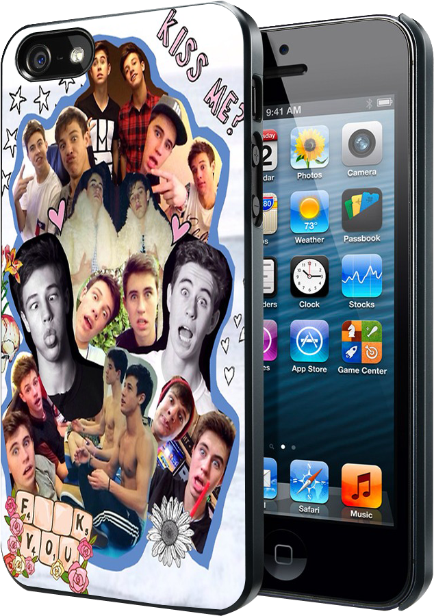 Cameron Dallas College Samsung Galaxy S3 S4 S5 S6 S6 - Frozen Iphone 10 Case (874x1124), Png Download