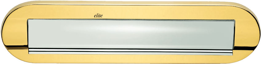 Letter Box Plate - Brass (960x750), Png Download