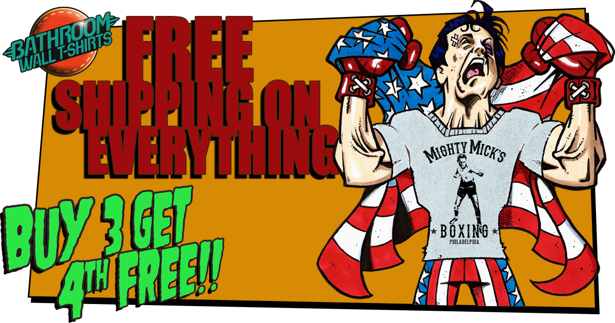Rocky T Shirts Rocky Ii T Shirts Rocky Iii T Shirts - Cartoon (1200x630), Png Download