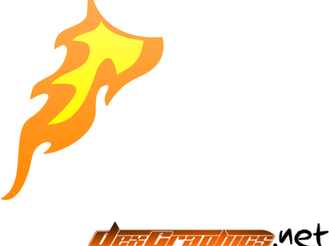 Cartoon Flame (640x480), Png Download