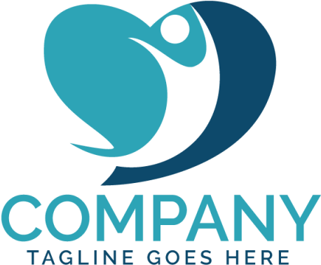 People Heart Logo Design - Acomplia (1200x800), Png Download