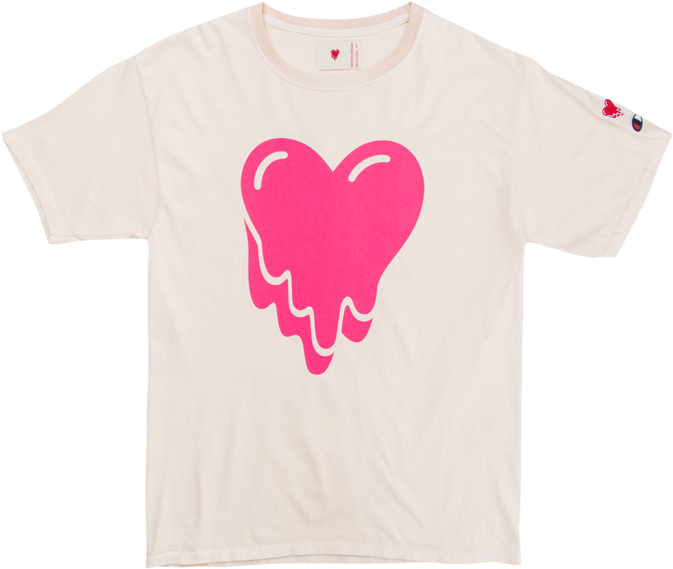 Heart Logo Tee - Heart (1024x1004), Png Download