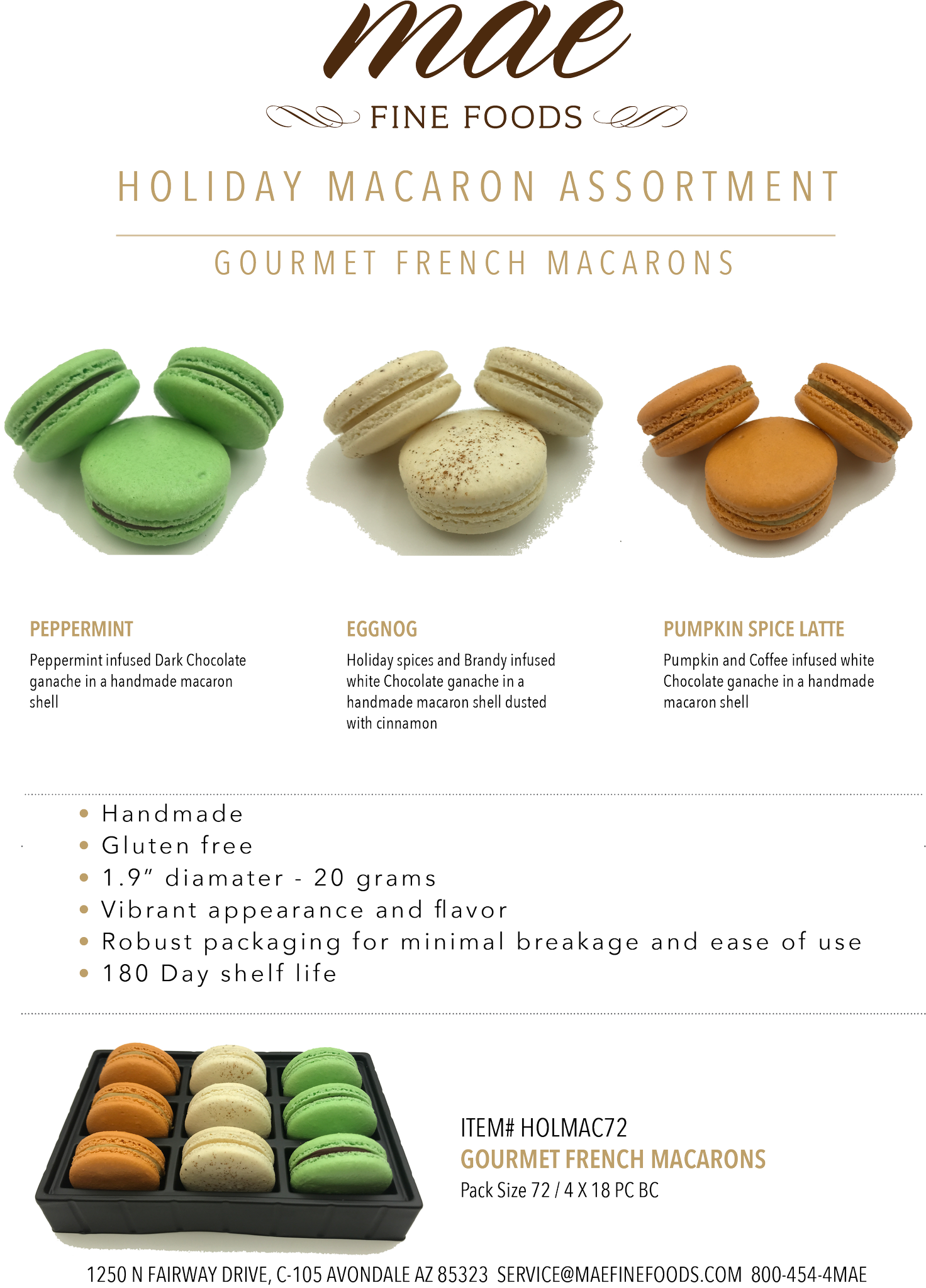 Mae Fine Foods - Macaroon (1472x2048), Png Download