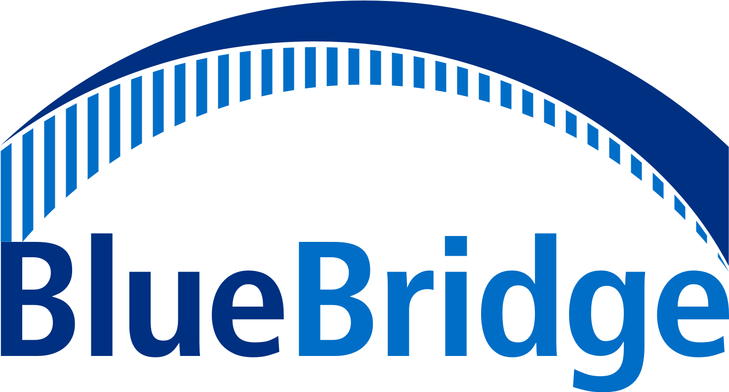 Blue Bridge Logo (1500x793), Png Download