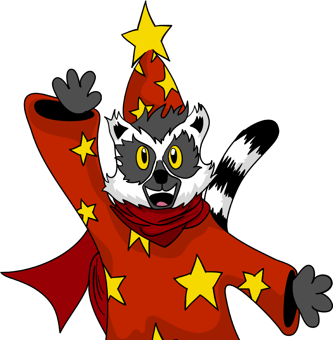 Red Likes To Meet New People - Cartoon (1600x1199), Png Download