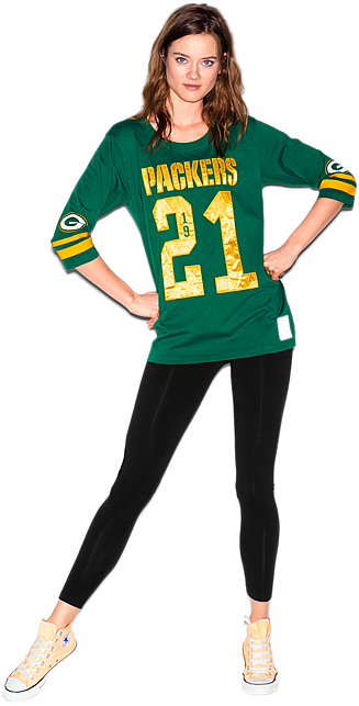 Shop Team Victoria Secret Png Victoria Secret Nfl Shop - Girl (940x720), Png Download