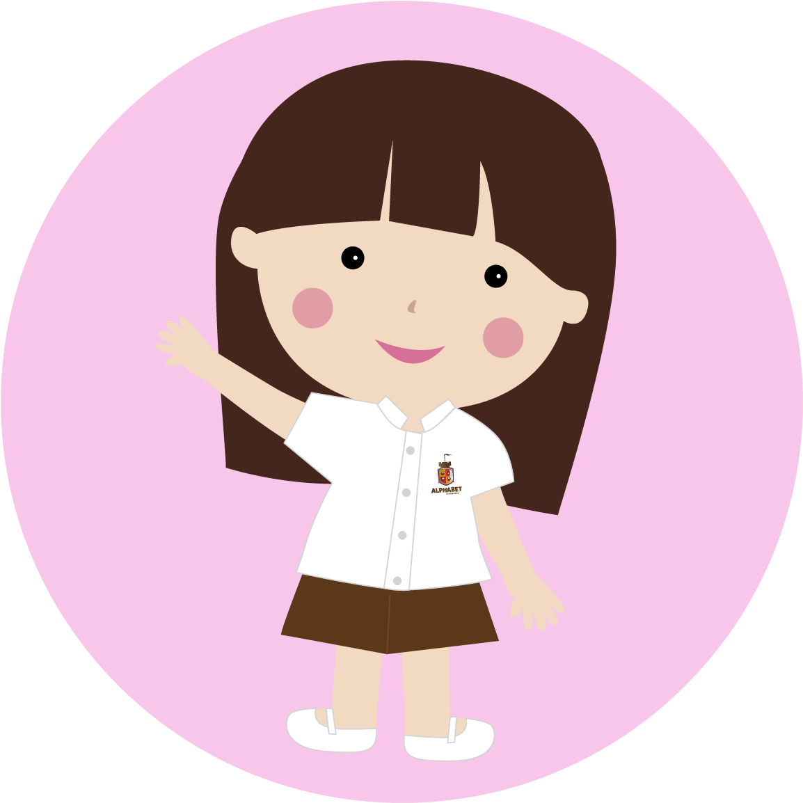 Girl Icon 01-01 - Cartoon (1181x1181), Png Download