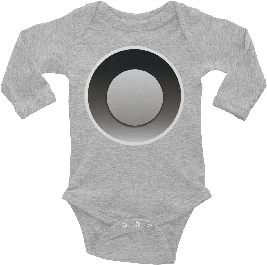 Emoji Baby Long Sleeve One Piece - Grandpa Onesie (1000x1000), Png Download