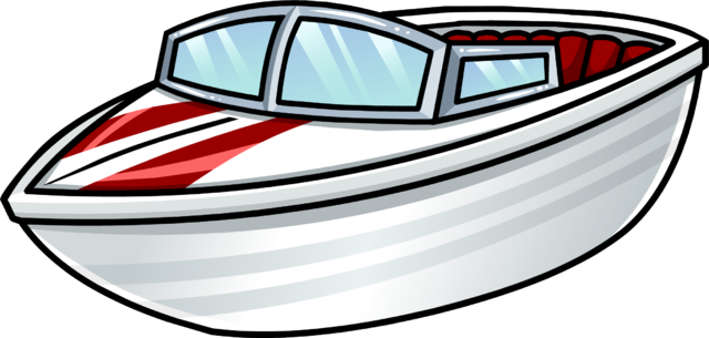 Speed Boat Icon - Speed Boat Clipart (640x305), Png Download