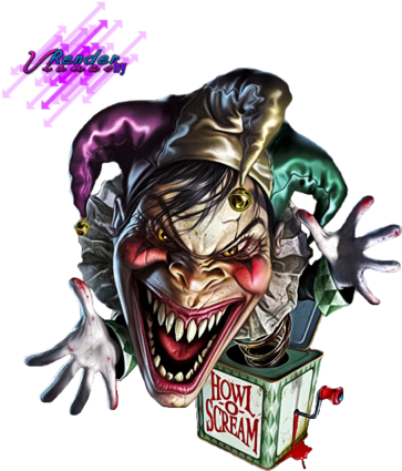 Evil Clown Png Png Freeuse - Miabitashop Evil Clown Halloween T-shirt T-shirt/hoodies (400x539), Png Download