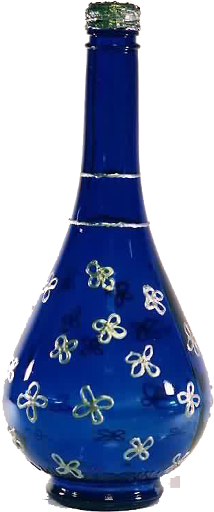 Blue Bottles Png - Vase (403x775), Png Download