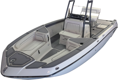 Faux Teak Seadek For Yamaha 21 Foot Fsh Boats - Yamaha 210 Fsh Sport (480x270), Png Download