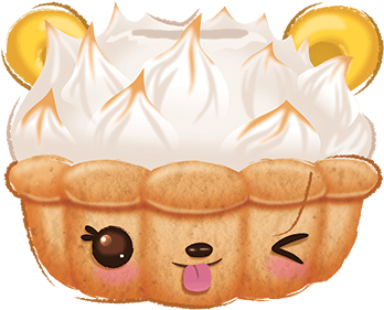 Baked Goods Num Puddin Pie - Num Noms Series 4 Pies (445x430), Png Download