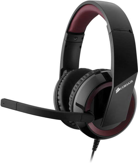 View Larger - Headset Corsair Raptor Hs40 (575x663), Png Download