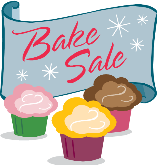 Baked - Valentines Day Bake Sale (547x576), Png Download