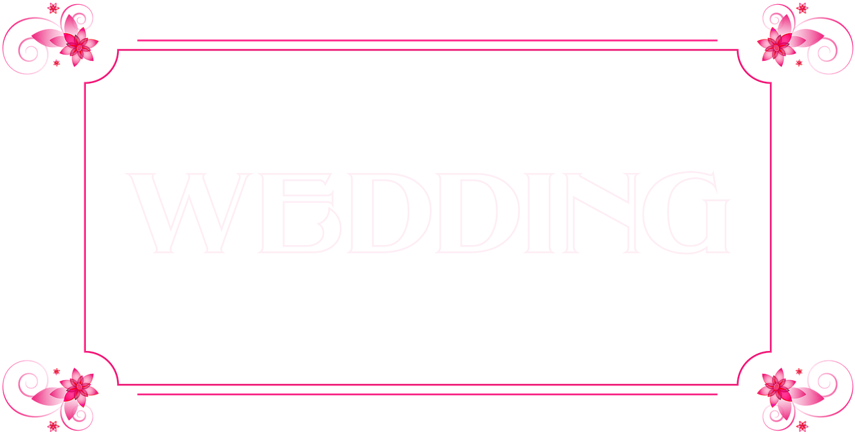 Banner Pink Flowers - Design (1280x686), Png Download